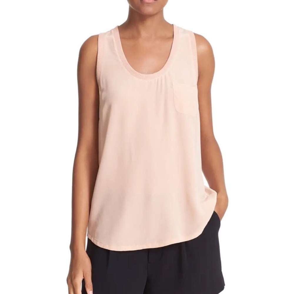 Joie Alicia Silk Racerback Tank